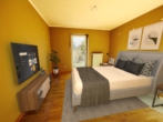 Wohnbeispiel Schlafzimmer - Attraktive 3-Zimmer-Wohnung in begehrter Lage von Bielefeld!