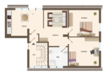 Grundriss WE 3 - Aufgepasst: Moderne und lichtdurchflutete Wohnung in Hasbergen!