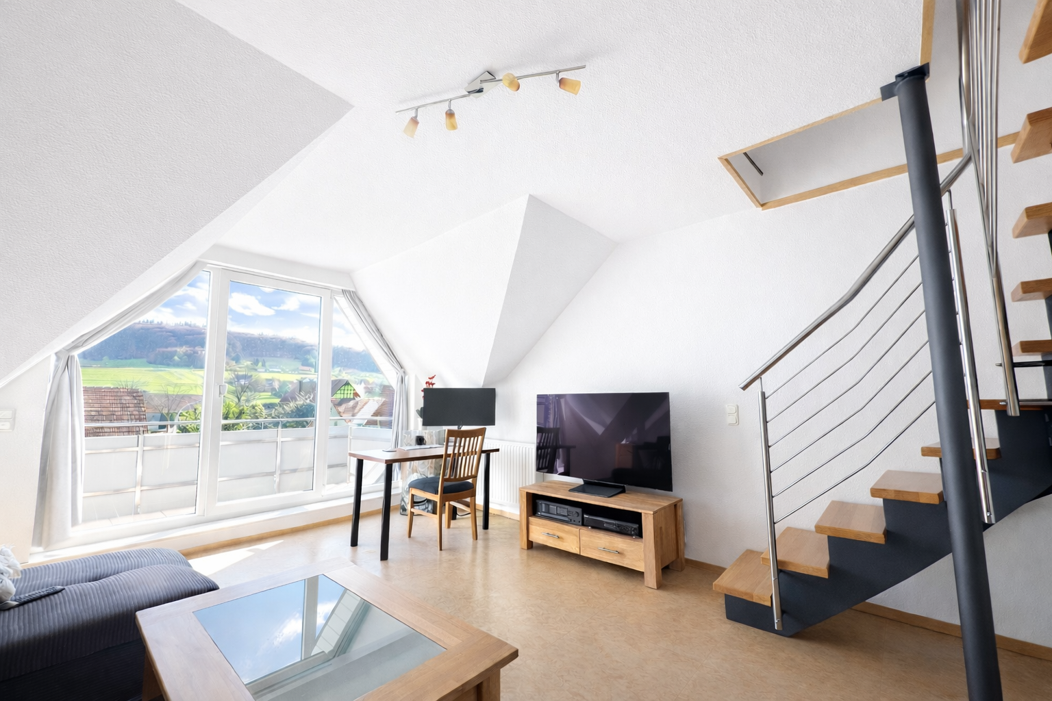 Maisonette DG Wohnzimmer