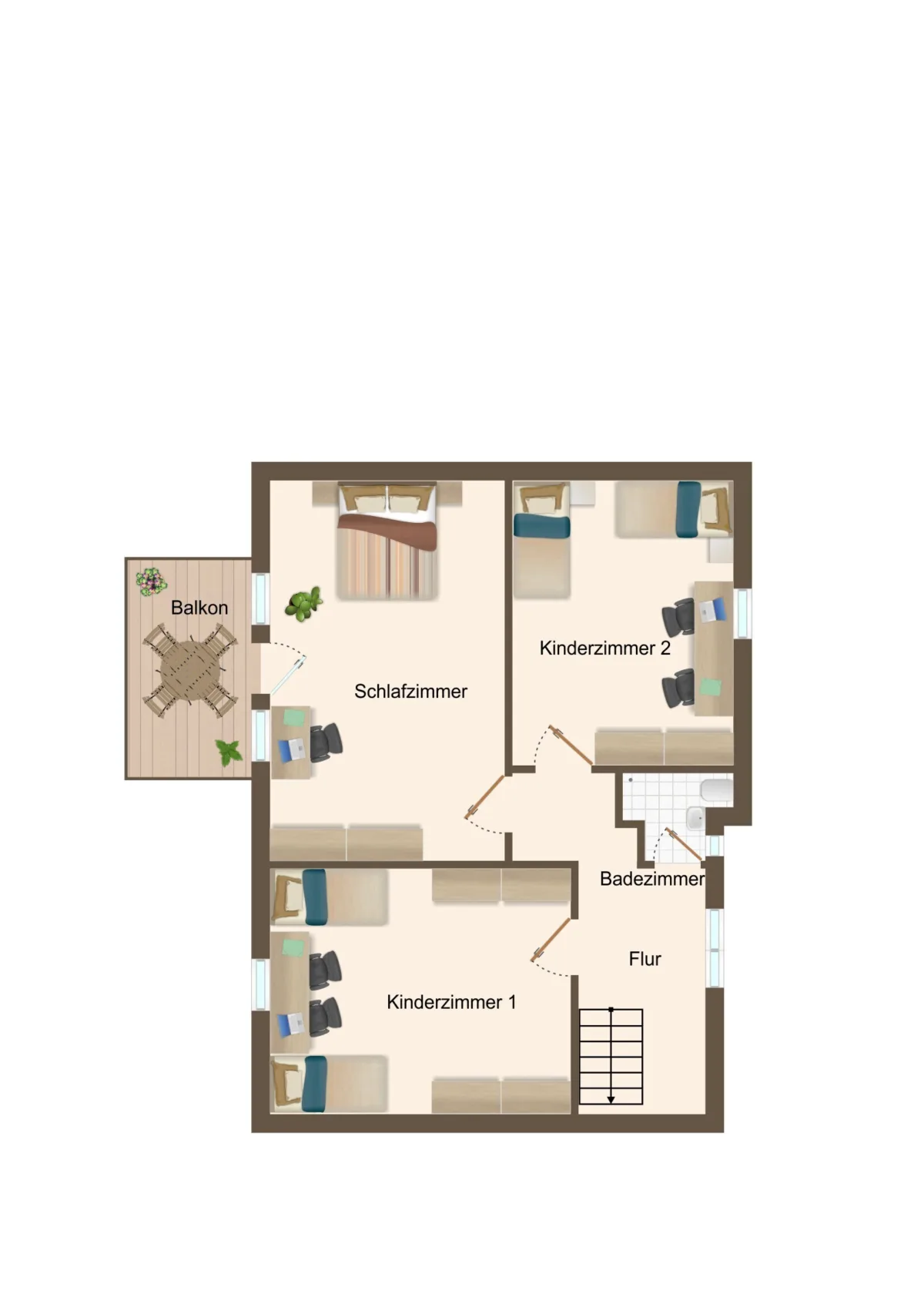 Grundriss OG EFH