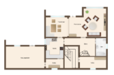 Grundriss KG - Großzügiges Zweifamilienhaus mit Gartenidylle und Potenzial in GMHütte