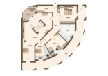 Grundriss - Stilvolle Wohnung zentral in Bielefeld gelegen!