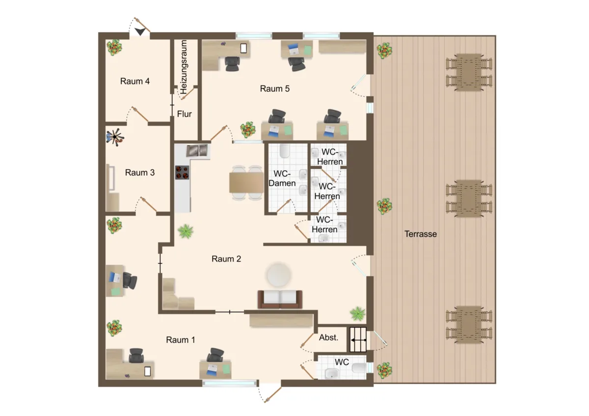 Grundriss EG