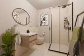 Badezimmer - Neubau trifft Komfort: Moderne 2-Zimmer-Wohnung im EG