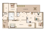 EG Wohnung 2 - Zweifamilienhaus mit 190m² Wohnung und 150m² Wohnung und Ausbaureserve