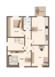 Grundriss - 3-Zimmer-Wohnung mit großem Gartenhighlight