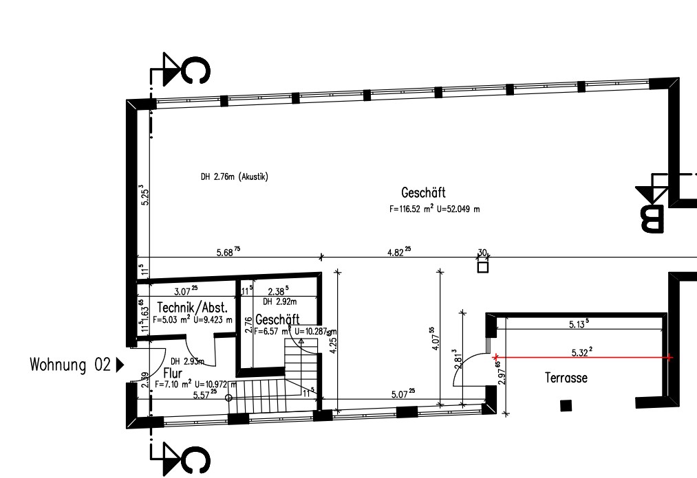 Erdgeschoss Grundriss