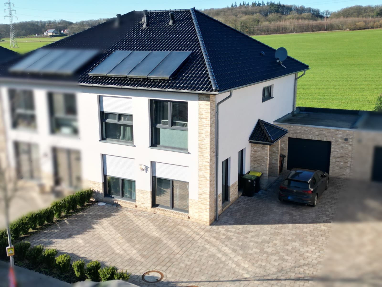 Hausansicht Seite