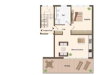 Grundriss - Neubau 2-Zimmer EG-Wohnung in zentraler Lage!