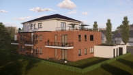 Visualisierung - Zentrale Erdgeschosswohnung mit Garten im KfW 40 Standard