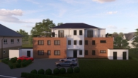Visualisierung - Zentrale Erdgeschosswohnung mit Garten im KfW 40 Standard