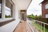 Balkon mit Zugang Terrasse - Attraktive Erdgeschosswohnung in Bramsche – Ideal für Familien und Paare!
