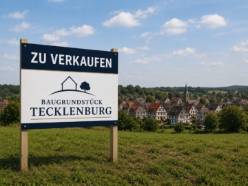 Baugrundstück in zentraler Lage – ca. 737 m² Wohnfläche, 49545 Tecklenburg, Grundstück (Anlageobjekt)