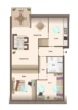 Grundriss - 3-Zimmer Wohlfühlwohnung im beliebten Kurort Bad Iburg!