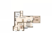 Grundriss - Attraktive 2-Zimmer-Wohnung mit sonniger Terrasse