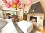 Wohnzimmer - Familienfreundliches Einfamilienhaus mit Wintergarten, Kamin und großem Garten