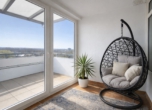 Wintergarten - Schöne 3-Zimmer-Wohnung mit Balkon & Ausblick