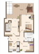 Grundriss - Einziehen & Wohlfühlen – Modernisierte 3-Zimmer-Wohnung mit Terrasse