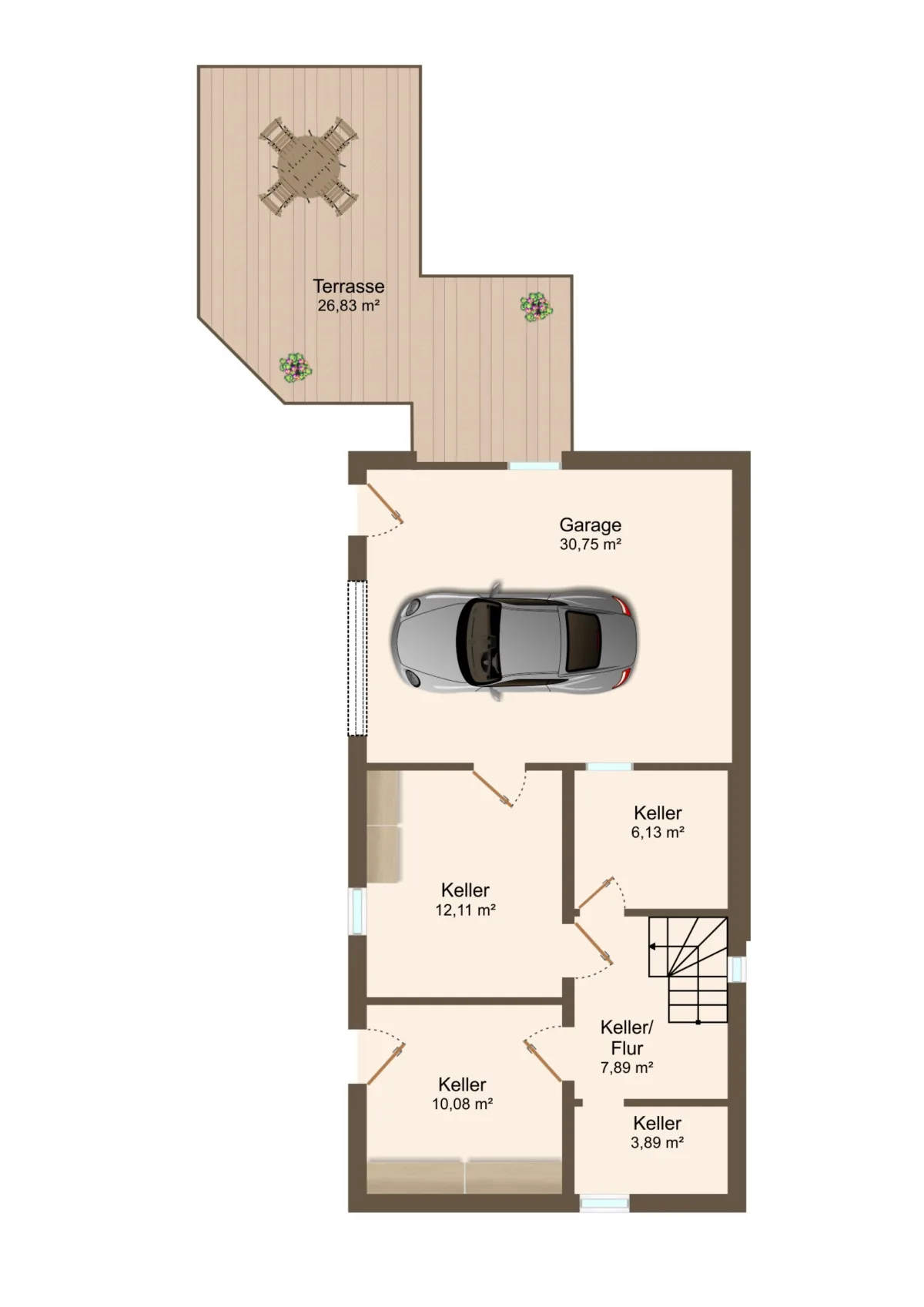 Grundriss Garage