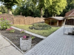 Eingangsbereich mit Garten - Renoviertes Einfamilienhaus in Ibbenbüren