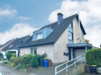 Hausansicht vorne - 4 Wohnungen + Garten + Kamin – Mehrfamilienhaus in begehrter Lage Osnabrück