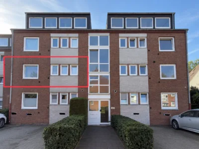 Attraktives Wohnen in Rheine – 3 Zimmer, Balkon und Einbauküche, 48431 Rheine, Etagenwohnung