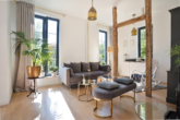 Wohnzimmer EG - Freiwerdende Wohnoase mitten in Bielefeld – Design trifft Wohlfühlen